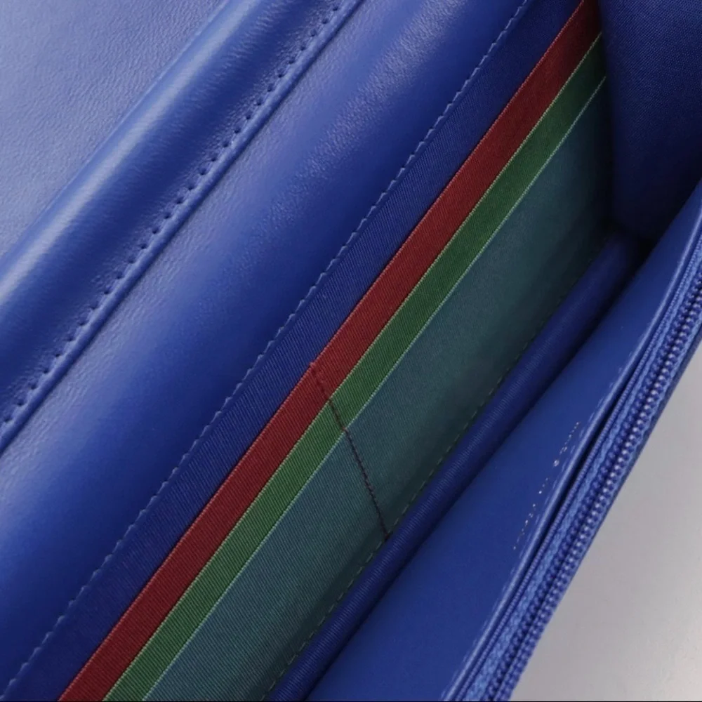 CHANEL Limited Edition Multicolor Lambskin Quilted WOC Wallet On Chain